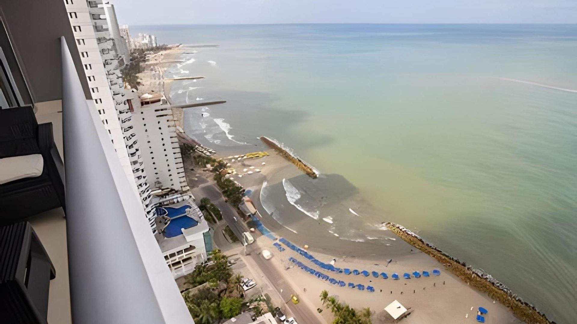 Espectacular Apto De 2 Hab En Piso 27-morros Apartamento Cartagena