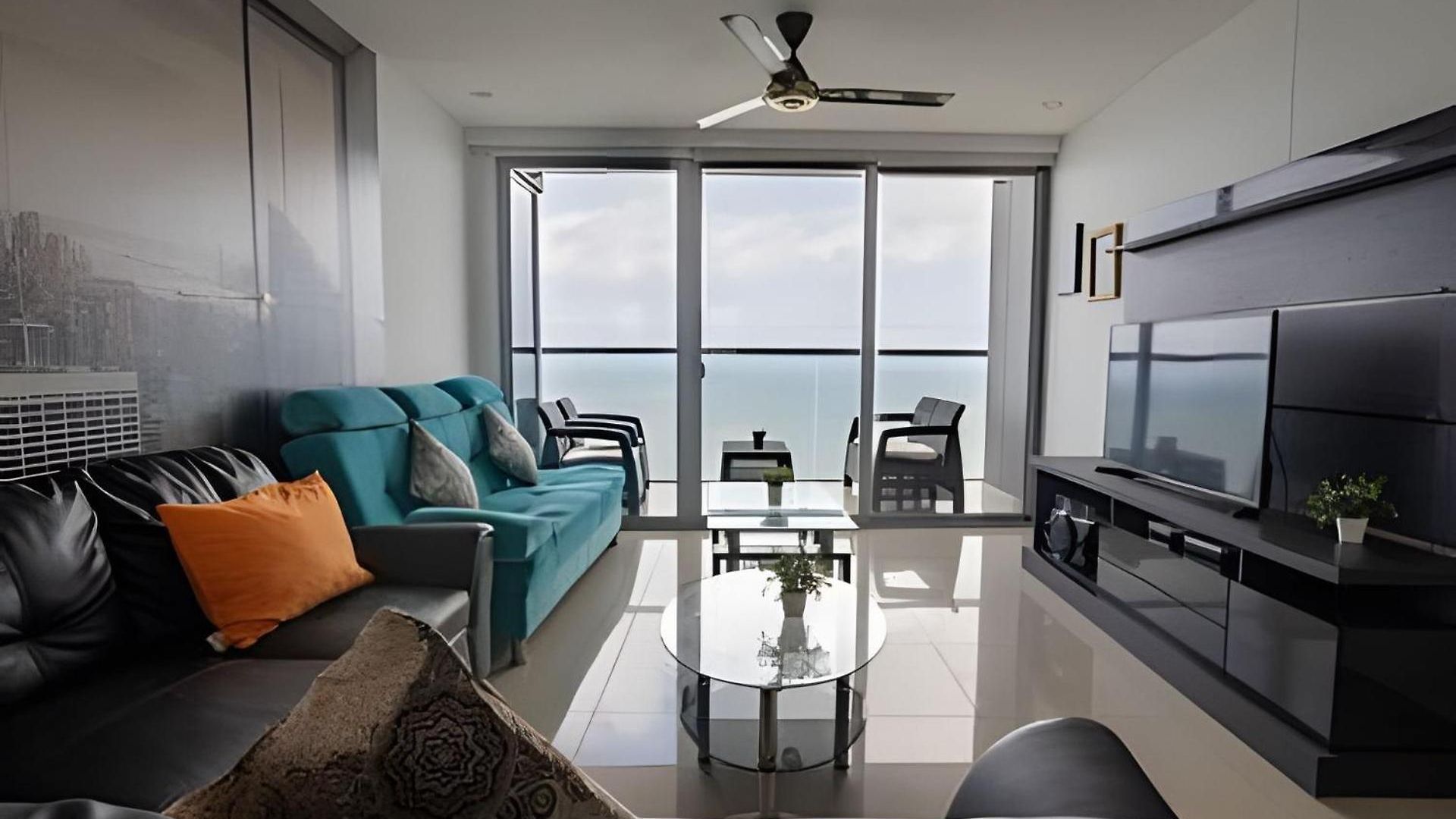Espectacular Apto De 2 Hab En Piso 27-morros Apartamento *