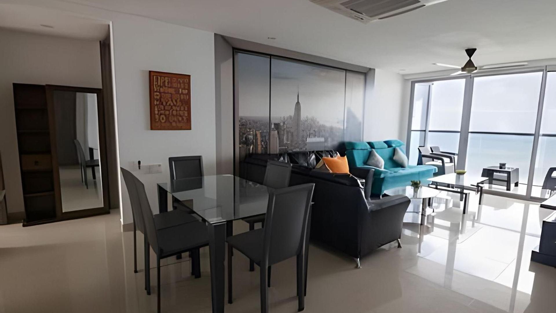 Espectacular Apto De 2 Hab En Piso 27-morros Apartamento Cartagena