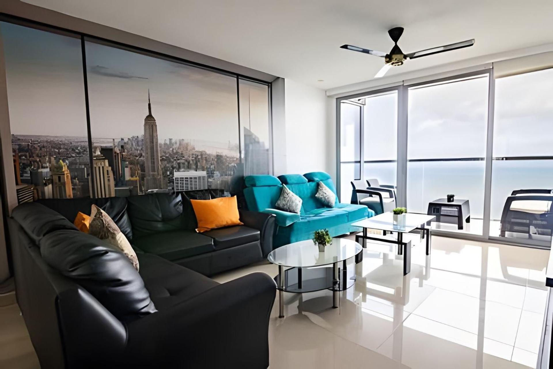 Espectacular Apto De 2 Hab En Piso 27-morros Apartamento Cartagena