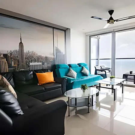 Espectacular Apto De 2 Hab En Piso 27-morros Apartamento Cartagena